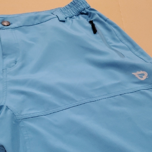 Baleaf Sky Blue Activewear Shorts - Picture 6 of 8